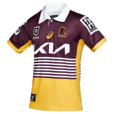 Brisbane Broncos Mens Heritage Rugby Shirt 2022
