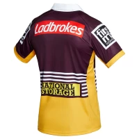 Brisbane Broncos Mens Heritage Rugby Shirt 2022