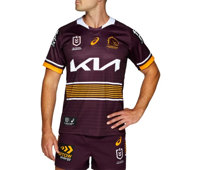 Brisbane Broncos Men's Home Rugby Shirt 2022