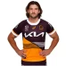 Brisbane Broncos Mens Home Rugby Shirt 2023