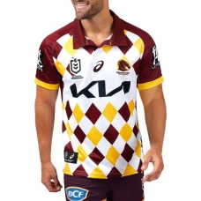 Brisbane Broncos Mens Heritage Rugby Shirt 2024