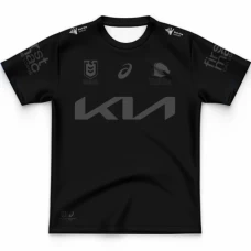 Brisbane Broncos Youth Black Rugby Shirt 2025