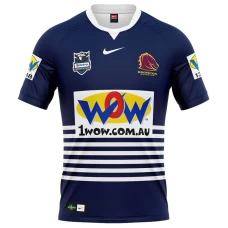 Brisbane Broncos Mens Cyril Connell Retro Rugby Shirt 2010