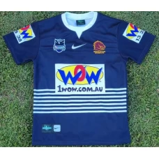 Brisbane Broncos Mens Cyril Connell Retro Rugby Shirt 2010