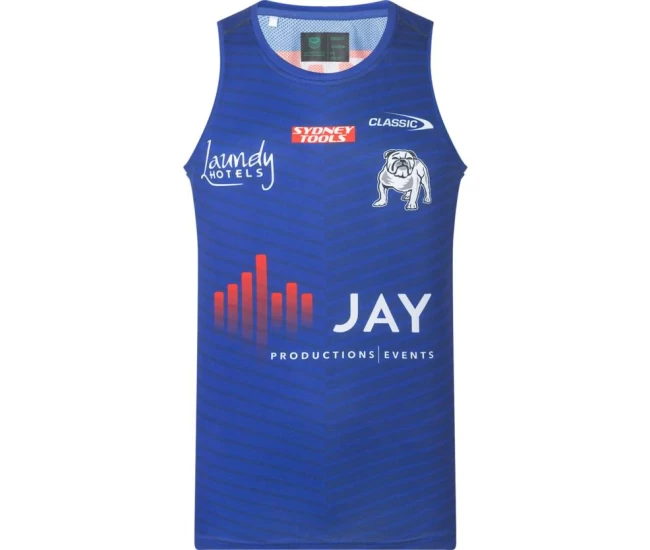 Canterbury-Bankstown Bulldogs Men's Training Rugby Singlet 2023