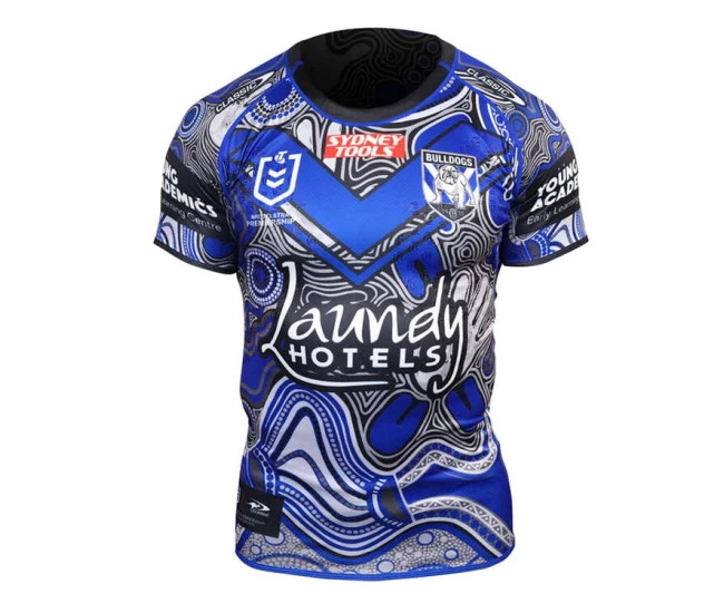 Canterbury-Bankstown Bulldogs Mens Indigenous Rugby Shirt 2023