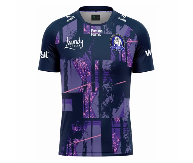 Canterbury-Bankstown Bulldogs Adult Captains Run Tee 2025