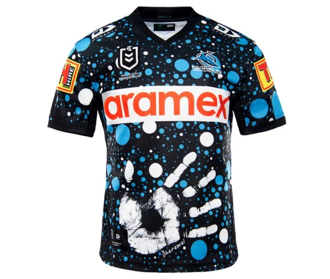 Cronulla Sharks 2021 Mens Indigenous Shirt