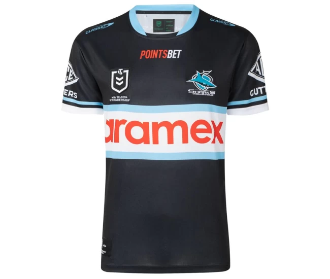 Cronulla-Sutherland Sharks Men's Away Rugby Shirt 2023