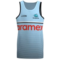 Cronulla-Sutherland Sharks Mens Training Rugby Singlet 2023