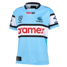 Cronulla-Sutherland Sharks Mens Home Rugby Shirt 2024