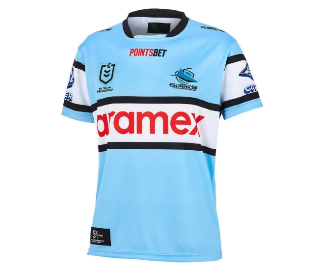 Cronulla-Sutherland Sharks Mens Home Rugby Shirt 2024