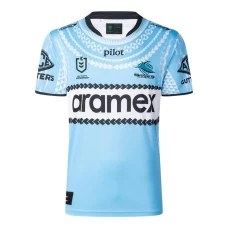 Cronulla-Sutherland Sharks Mens Pasifika Rugby Shirt 2025