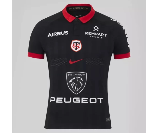 Stade Toulousain Mens Home Rugby Shirt 2023