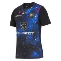 Stade Toulousain Mens Pre Match Rugby Shirt 2025