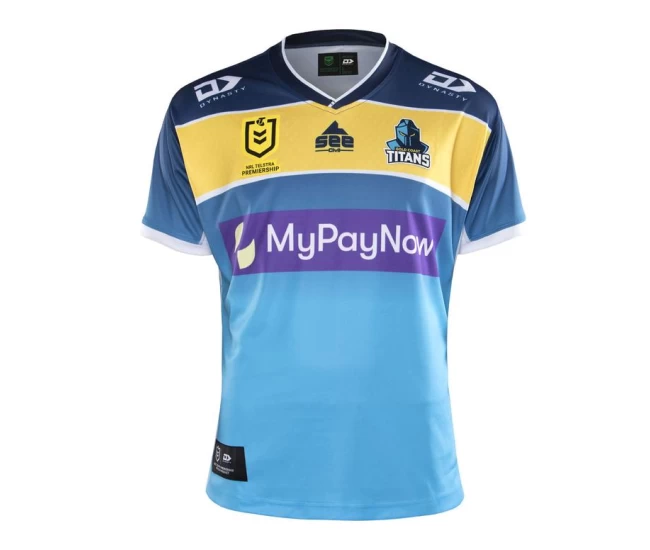 Gold Coast Titans Men's Home Rugby Shirt 2022
