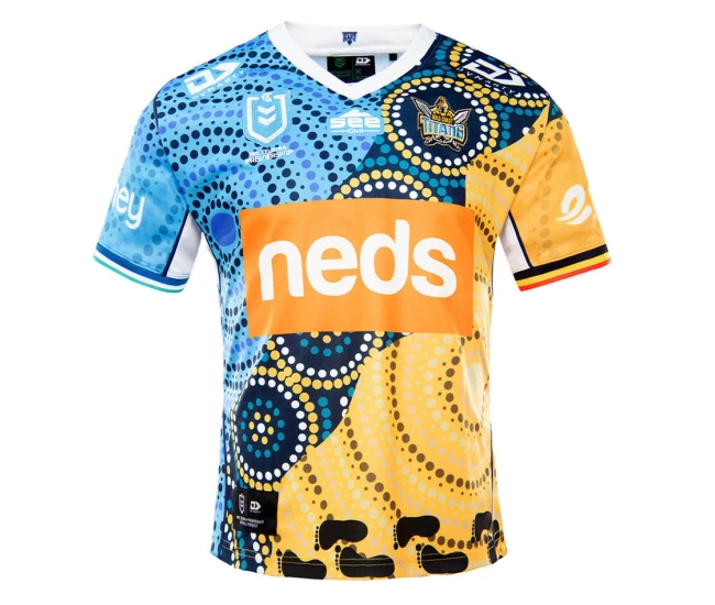 Gold Coast Titans 2021 Mens Indigenous Shirt