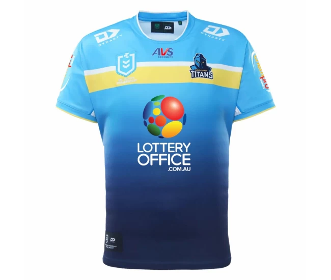 Gold Coast Titans Men's Home Rugby Shirt 2024