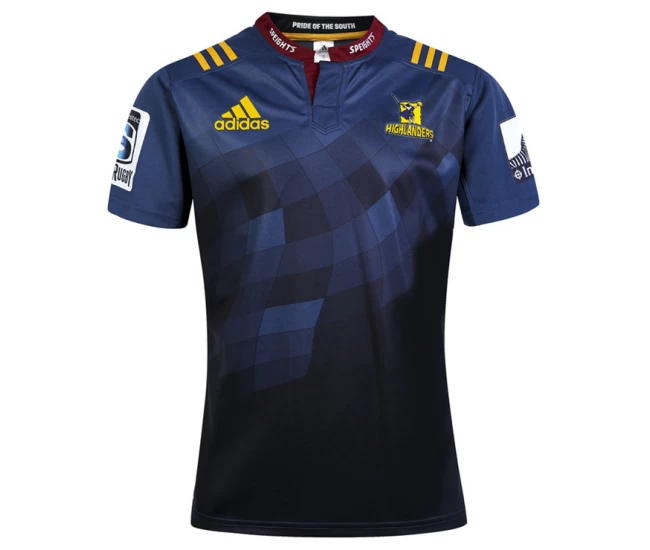 HIGHLANDERS 2017 MEN'S HOME RUGBY SHIRT