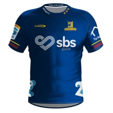 Highlanders Mens Home Rugby Shirt 2024