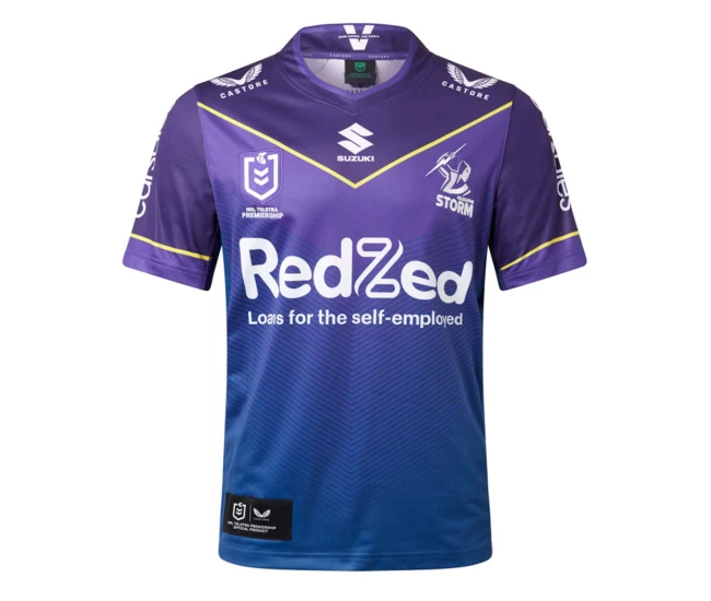 Melbourne Storm Mens Home Rugby Shirt 2023