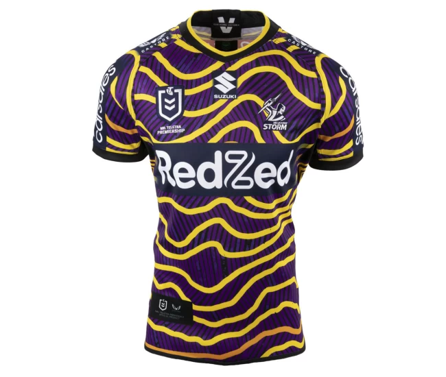 Melbourne Storm Mens Indigenous Rugby Shirt 2022