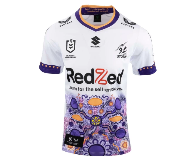 Melbourne Storm Mens Indigenous Rugby Shirt 2023