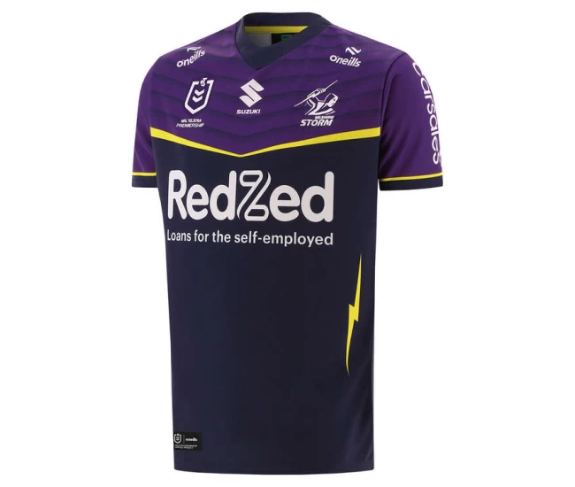 Melbourne Storm Mens Home Rugby Shirt 2024