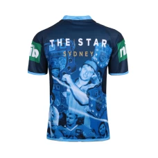 NSW Blues State Of Origin 2016 Men's 'True Blue' Captains Shirt