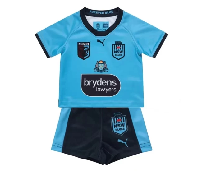 NSW Blues Kids Home Rugby Kit 2022