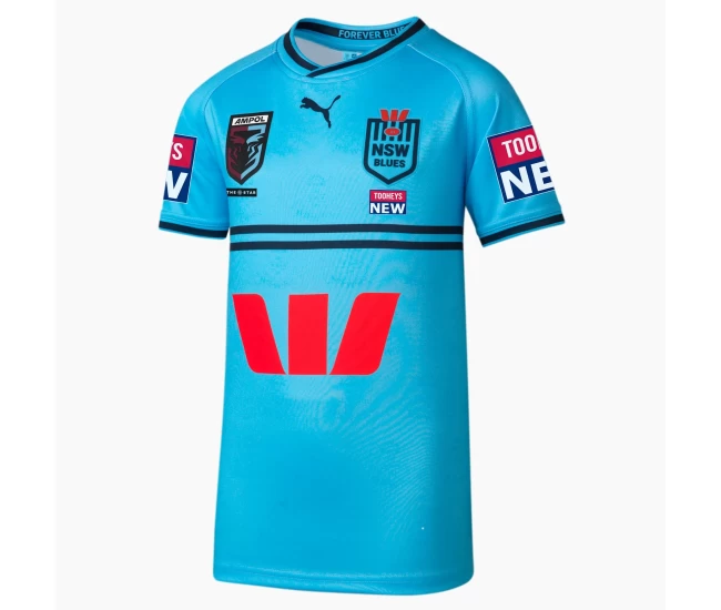 NSW Blues Mens Home Rugby Shirt 2023