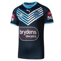 NSW Blues State of Origin Mens Captains Run Rugby Shirt 2022