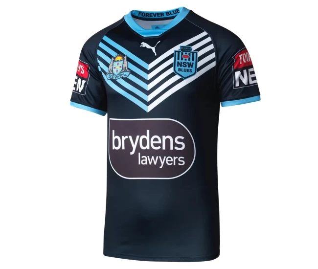 NSW Blues State of Origin Mens Captains Run Rugby Shirt 2022