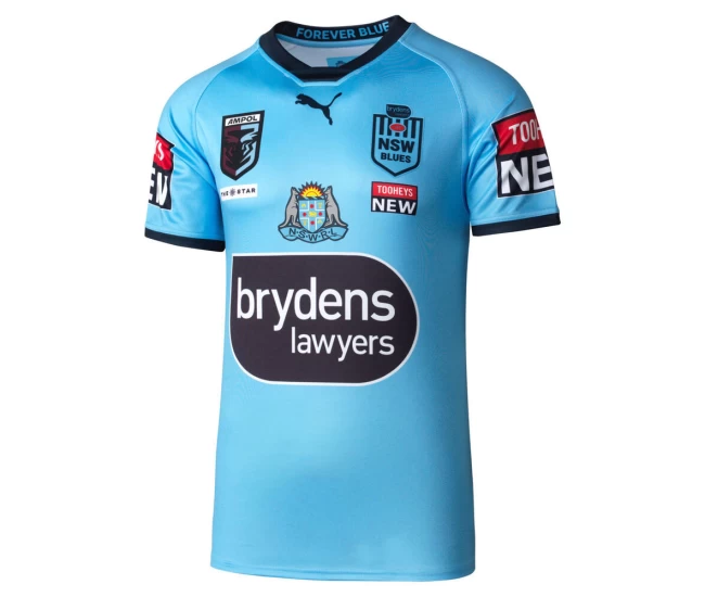 NSW Blues State of Origin Mens Home Rugby Shirt 2022