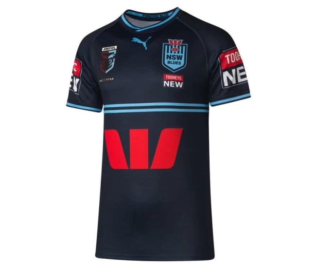 NSW Blues Mens Away Rugby Shirt 2023