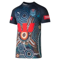 NSW Blues Mens Indigenous Rugby Shirt 2023