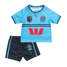 NSW Blues State of Origin Kids Home Rugby Kit 2023