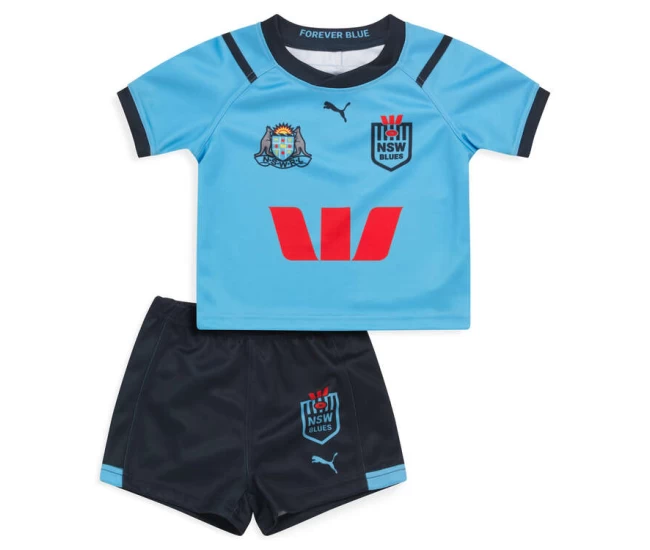 NSW Blues Kids Home Rugby Kit 2024