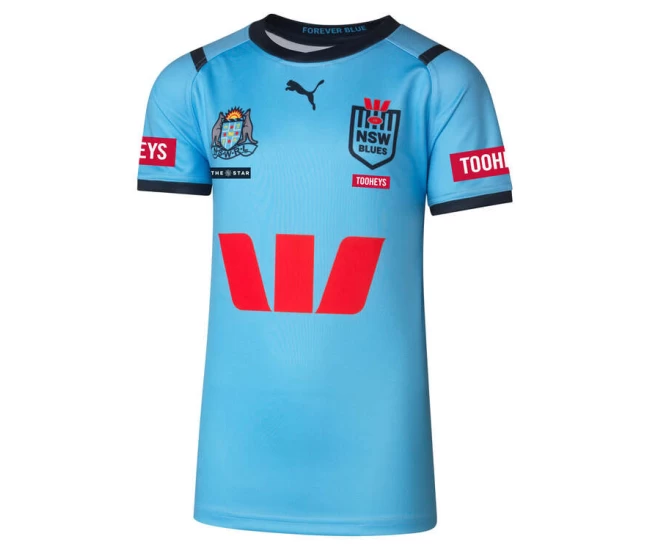 NSW Blues State of Origin Mens Home Rugby Shirt 2024