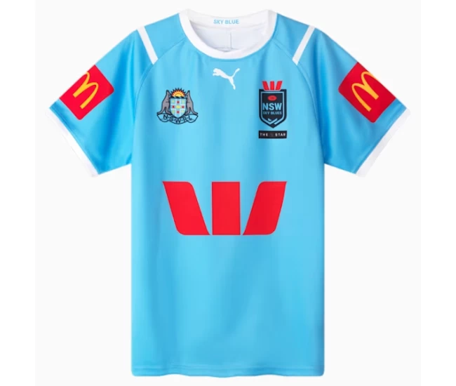 NSW Blues Mens Replica Rugby Shirt 2024