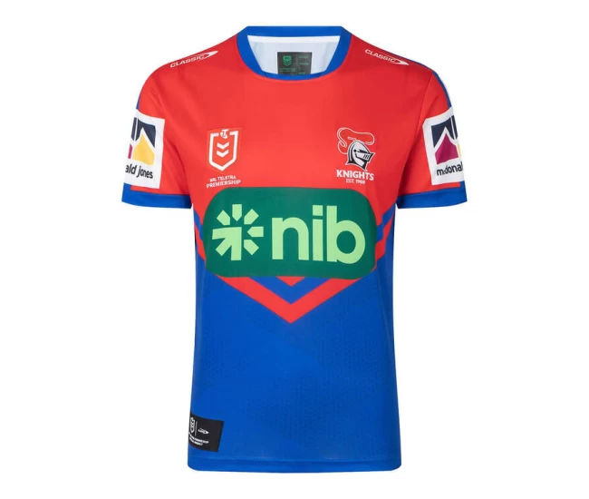 Newcastle Knights Men's Home Rugby Shirt 2023