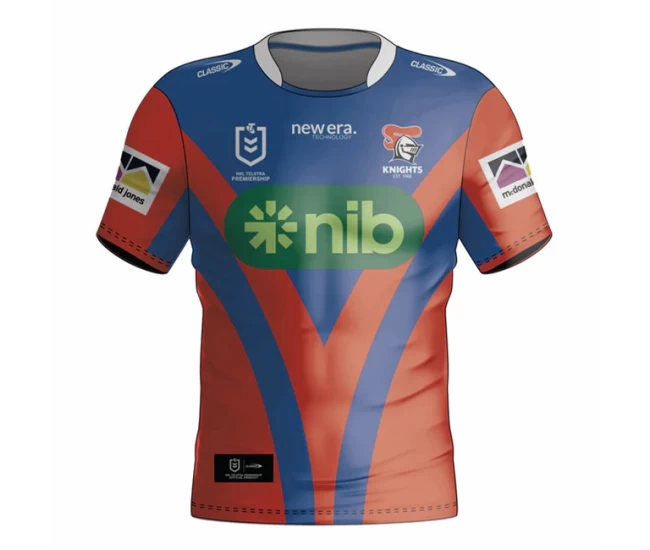 Newcastle Knights Men's Home Rugby Shirt 2024