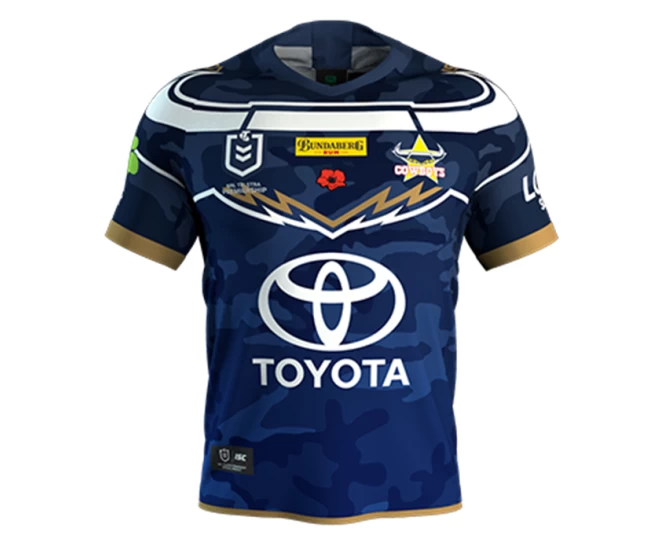 North Queensland Cowboys 2019 Men's Defence Shirt