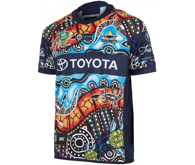 North Queensland Cowboys 2018 Men's Indigenous Shirt