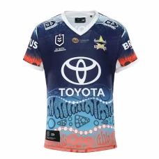 North Queensland Cowboys Men's Indigenous Rugby Shirt 2022