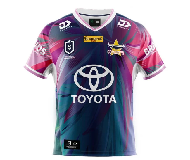 North Queensland Cowboys Mens Women In League Rugby Shirt 2022