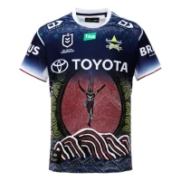 North Queensland Cowboys Mens Indigenous Rugby Shirt 2023