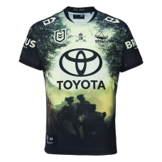 North Queensland Cowboys Mens Defence Rugby Shirt 2024