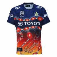 North Queensland Cowboys Men's Indigenous Rugby Shirt 2024