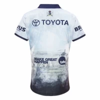 North Queensland Cowboys Men's Defence Rugby Shirt 2025